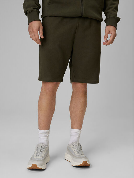 4F 4F Szorty sportowe BASIC+ Khaki Regular Fit