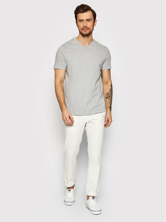 United Colors Of Benetton United Colors Of Benetton Тишърт 3U53J4231 Сив Regular Fit