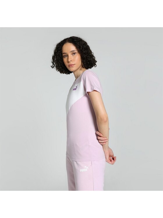 Puma Puma T-Shirt 677892 Fioletowy Regular Fit
