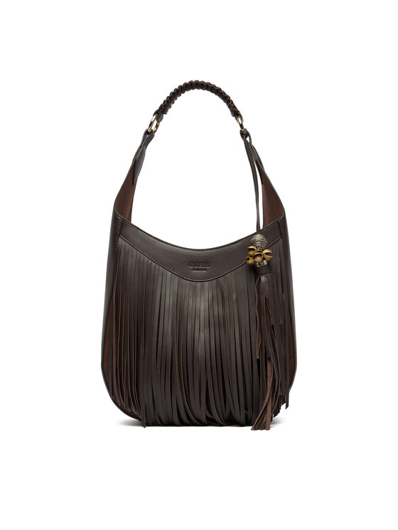 Guess Guess Ročna torba HWZOSS P6452 Temno rjava