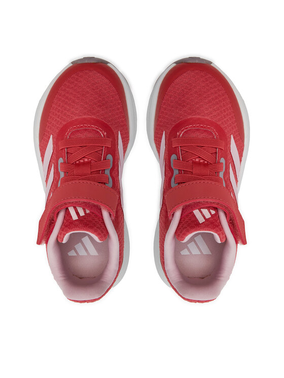 adidas adidas Tekaški čevlji RunFalcon 3.0 Elastic Lace Top Strap ID0599 Rdeča