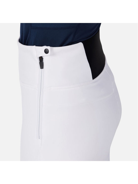 Rossignol Rossignol Spodnie narciarskie W Ski Softshell Pant Biały Slim Fit
