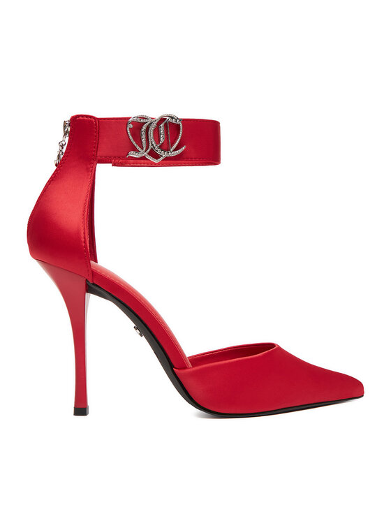 Juicy Couture Juicy Couture Pantofi cu toc subțire EO-LH24018-2B Roșu