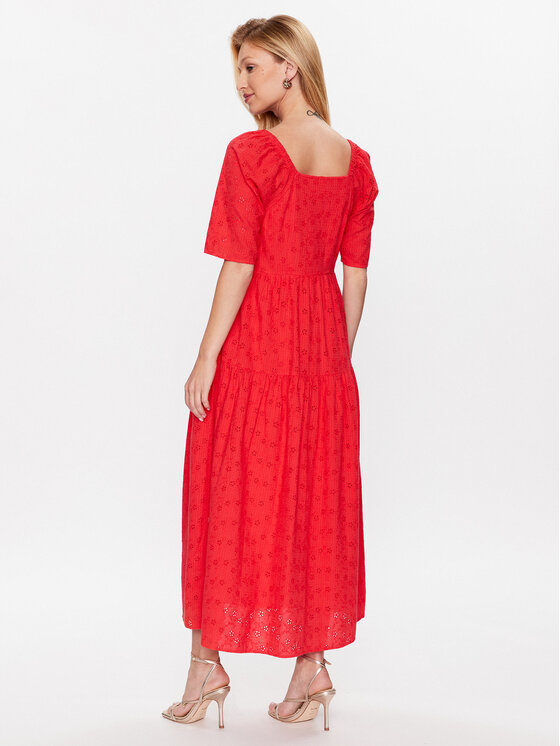 YAS YAS Vsakodnevna obleka 26029550 Roza Loose Fit