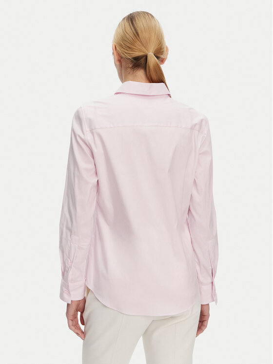 Tommy Hilfiger Tommy Hilfiger Hemd WW0WW44084 Rosa Regular Fit