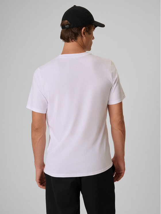 4F 4F T-Shirt BRAND CODE Biały Regular Fit