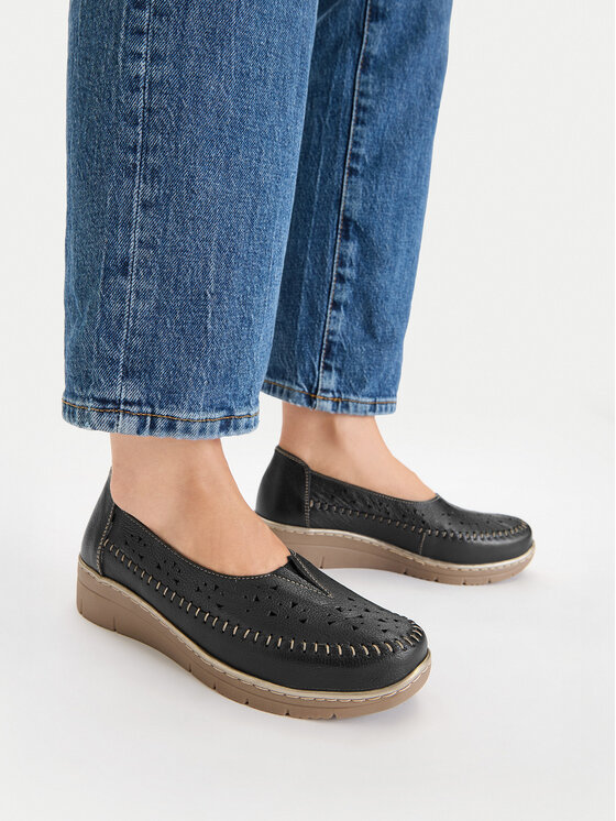 Go Soft Go Soft Īsi apavi CEO-WI23-REBECA-23 Melns