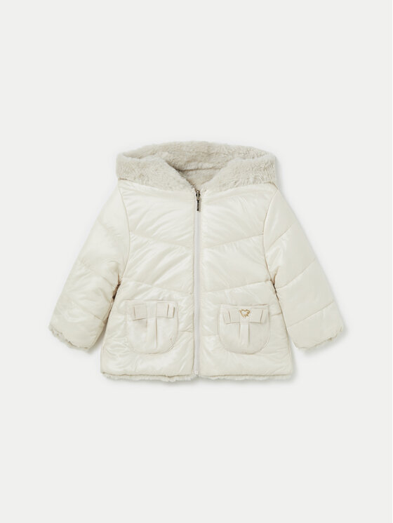 Mayoral Mayoral Зимно яке 2480 Бежов Regular Fit