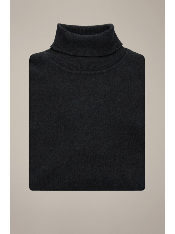 Lancerto Lancerto Sweter Sindre SW073225000060 Szary Regular Fit