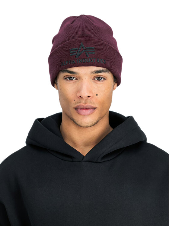 Alpha Industries Alpha Industries Czapka AI.168910 Bordowy
