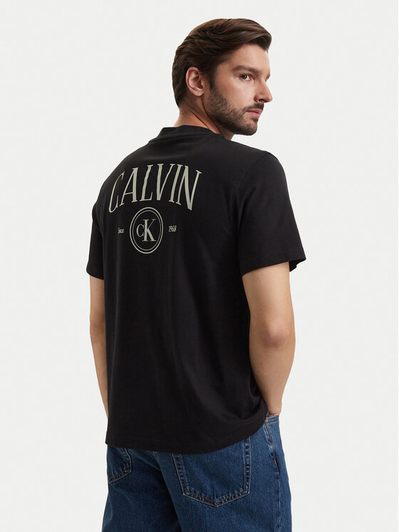 Calvin Klein Jeans Calvin Klein Jeans T-Shirt LV04RH856G Černá Regular Fit
