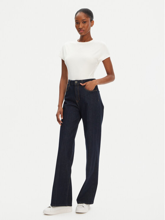 Tommy Hilfiger Tommy Hilfiger T-särk WW0WW45731 Ekrüüvärv Slim Fit