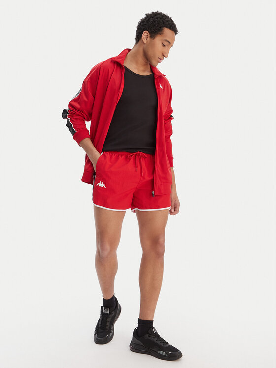 Kappa Kappa Plaukimo šortai Banda Cali 304S6G0 Raudona Regular Fit