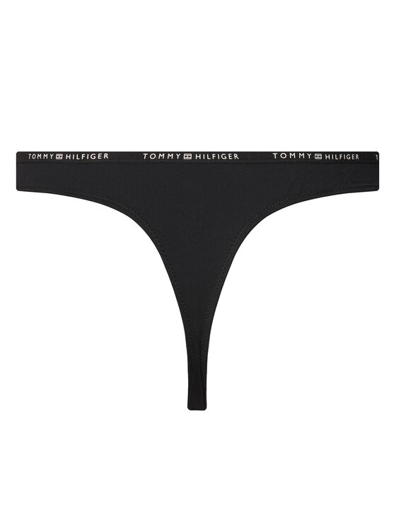 Tommy Hilfiger Tommy Hilfiger Stringų komplektas UW0UW06343 Juoda