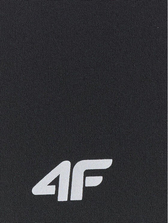 4F 4F Koszulka do pływania FOB SUMMER BEACHWEAR Czarny