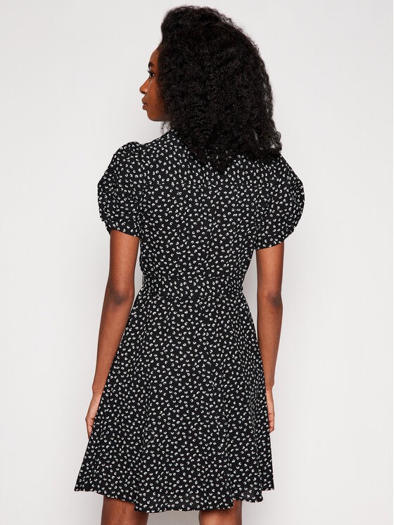 DKNY DKNY Kasdieninė suknelė DD1AM48A Juoda Regular Fit