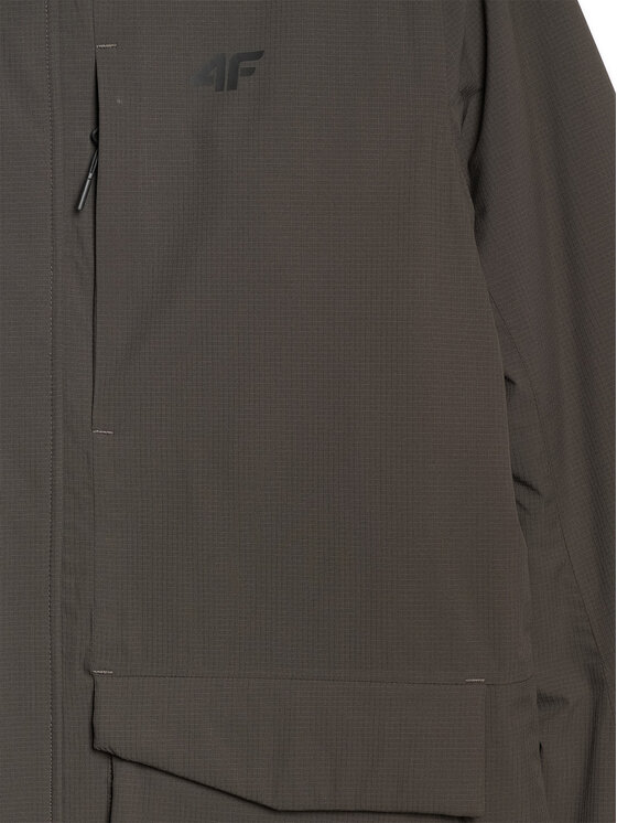 4F 4F Parka URBAN COMMUTER Khaki Regular Fit