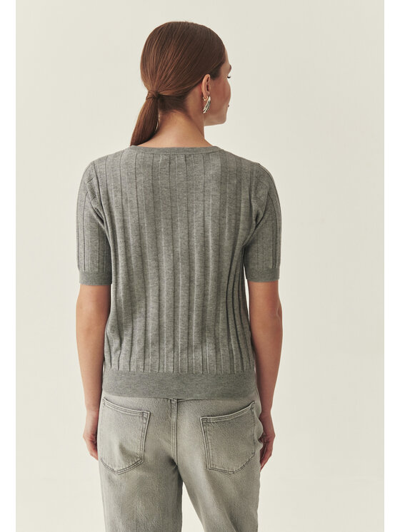 TATUUM Tatuum Blúzka AKUZ Sivá Classic Fit