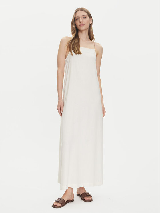 JJXX JJXX Letní šaty Breeze 12269731 Bílá Loose Fit
