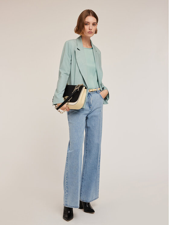 Motivi Motivi Jeans P531Q103771N004 Turchese Over Fit