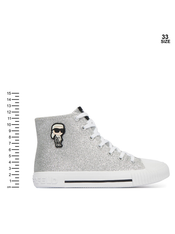 KARL LAGERFELD KARL LAGERFELD Кеди Z31171 M Сірий