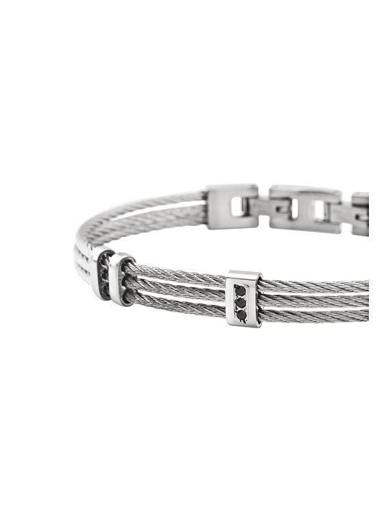 Breil Breil Bransoletka LOOP Srebrny