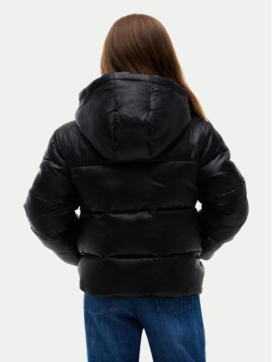 Tommy Hilfiger Tommy Hilfiger Giubbotto invernale KG0KG09586 Nero Relaxed Fit