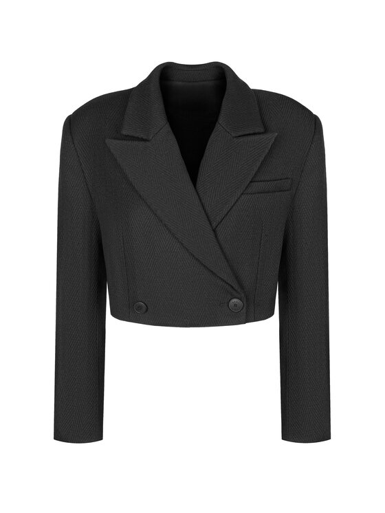 BENU BENU Marynarka z guzikami Czarny Regular Fit