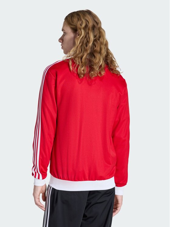 adidas adidas Bluza CLASSIC Czerwony Slim Fit