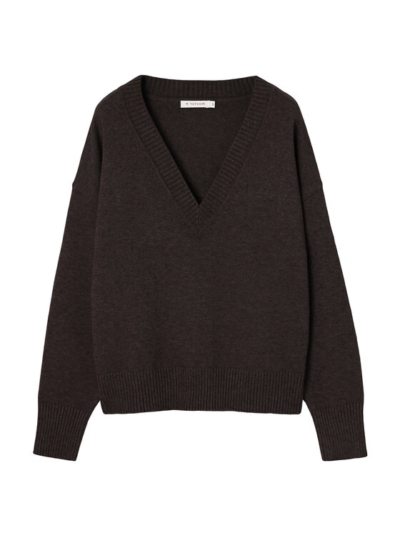 TATUUM TATUUM Sweter ELNERKA Brązowy Classic Fit