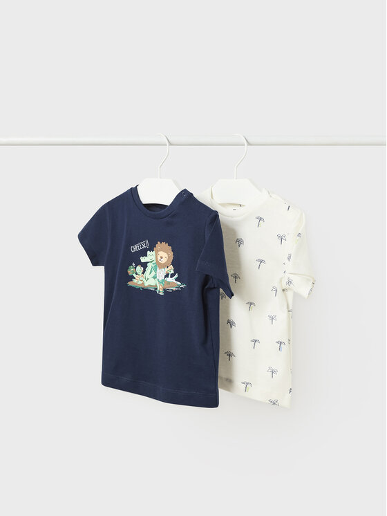 Set di 2 T-shirt 1021 Multicolore