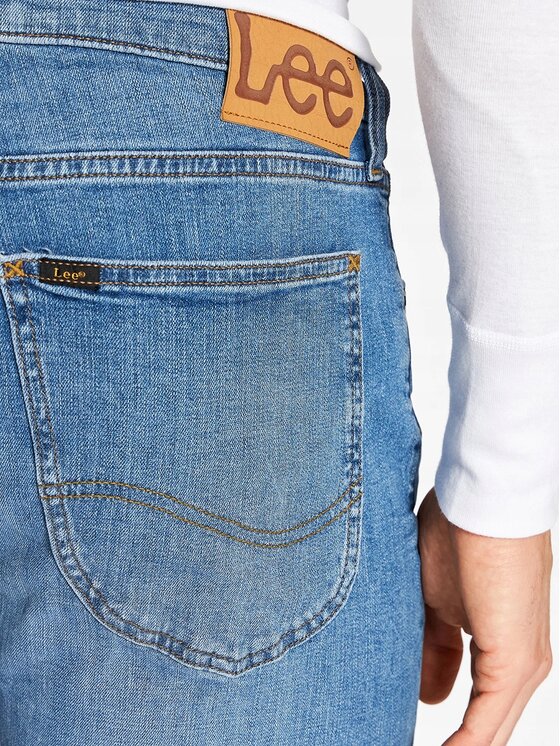 Lee Lee Jeansy Luke Niebieski Basic Fit