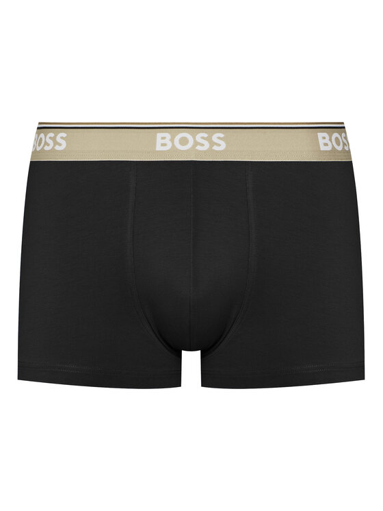 BOSS BOSS Bokserių komplektas Trunk 3P Power 50531684 Juoda