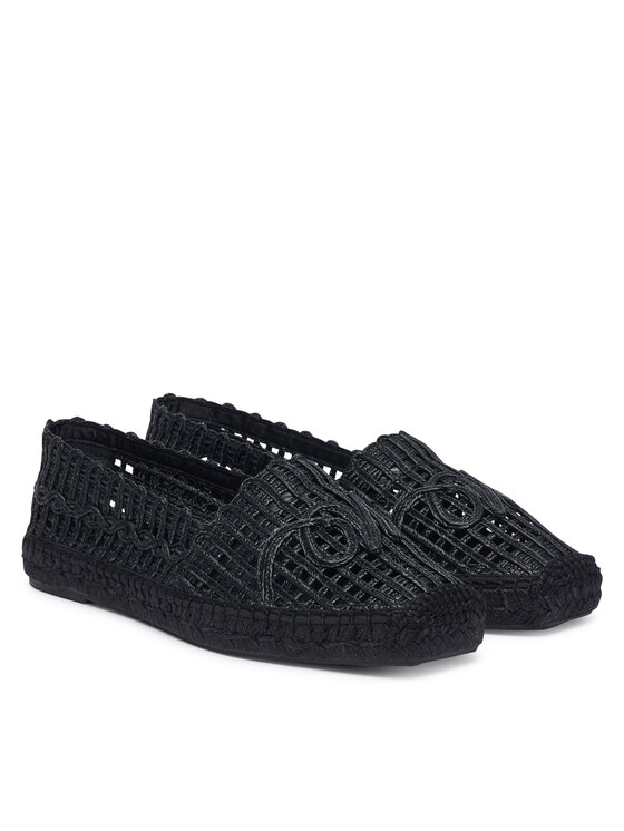 Weekend Max Mara Weekend Max Mara Espadrilky 2615521135670 Černá
