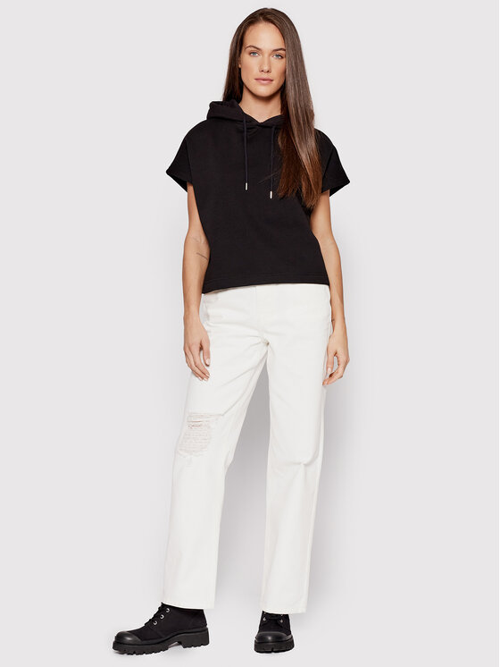 NA-KD NA-KD Μπλούζα Vest 1100-005433-0002-003 Μαύρο Relaxed Fit