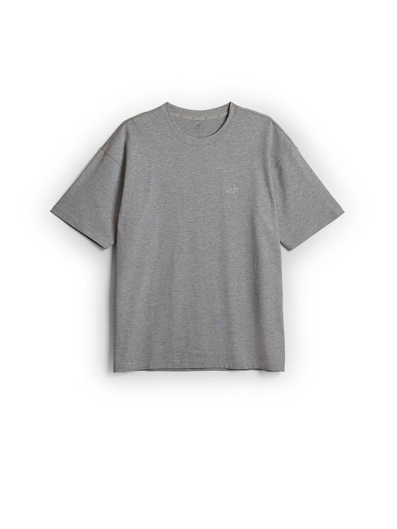 4F 4F T-Shirt COMMERCIAL Szary jasny Loose Fit