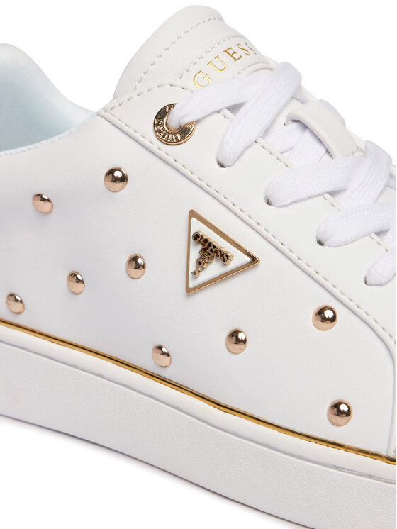 Guess Guess Αθλητικά FLPBON ELE12 Λευκό