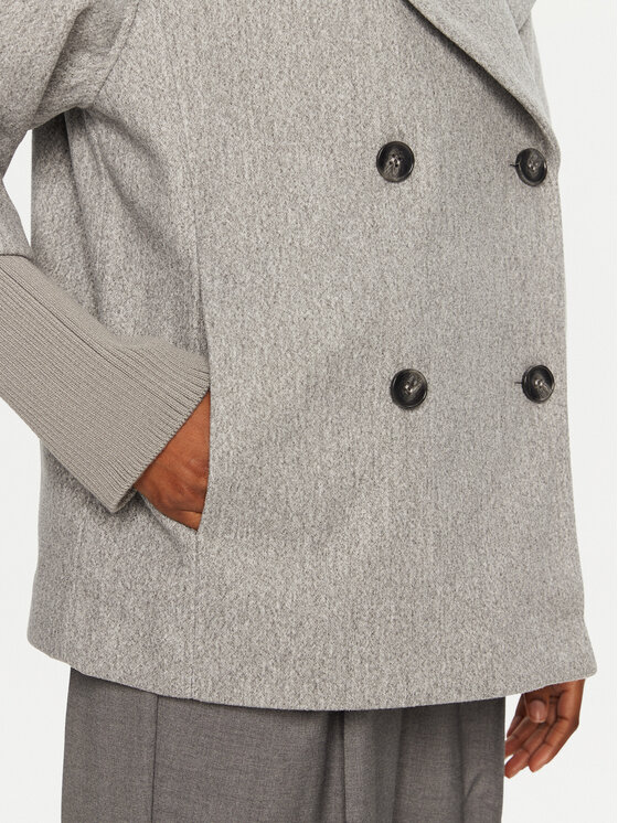 JDY JDY Преходно яке Hannah 15337889 Сив Regular Fit