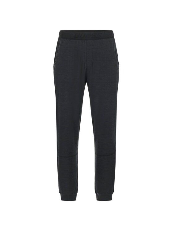 Guess Guess Kalhoty z materiálu 177677 Černá Regular Fit