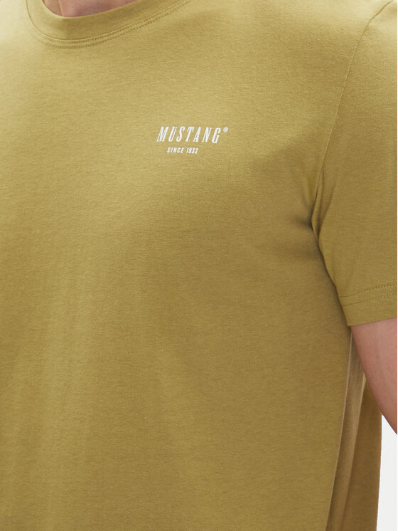 Mustang Mustang Tricou Austin 1016273 Verde Regular Fit