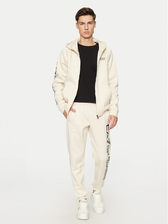 EA7 Emporio Armani EA7 Emporio Armani Majica dugih rukava 8NPM22 PJ07Z 1713 Bež Regular Fit