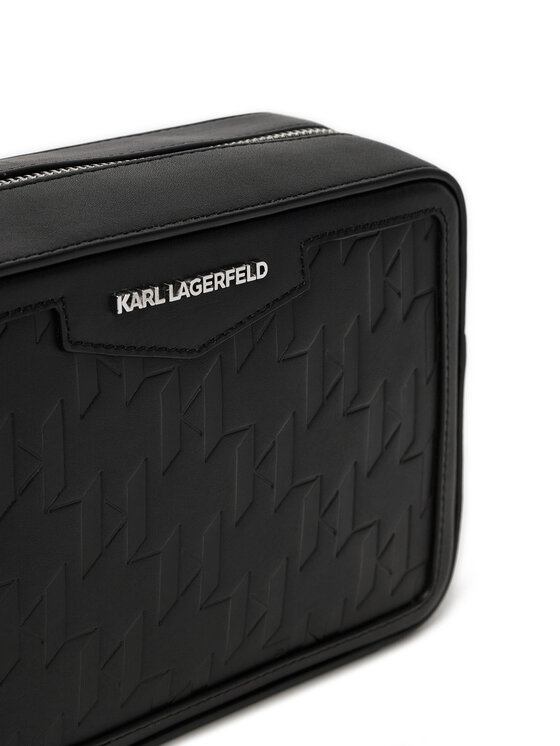 KARL LAGERFELD KARL LAGERFELD Crossover torbica A1M30067 Crna