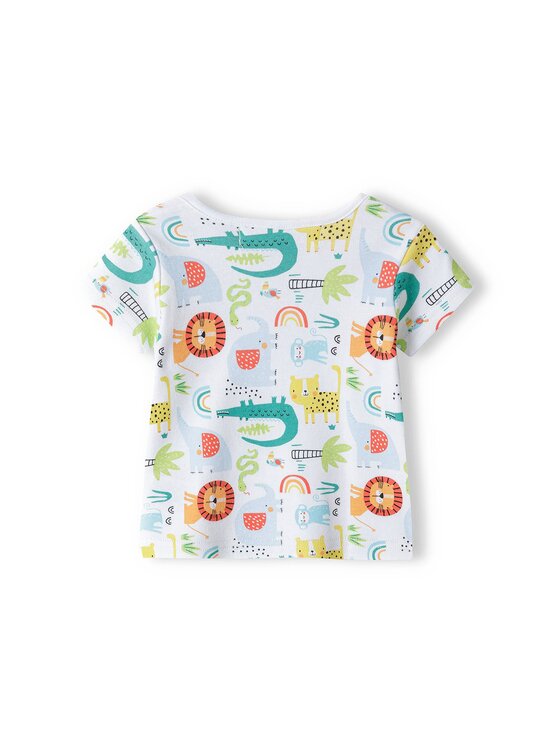 minoti minoti Komplet t-shirtów savanah 2 Biały Regular Fit