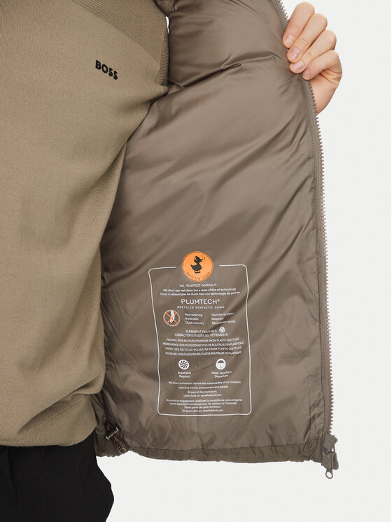 Save The Duck Save The Duck Varrukateta jakk D81438M VELY19 Beež Regular Fit