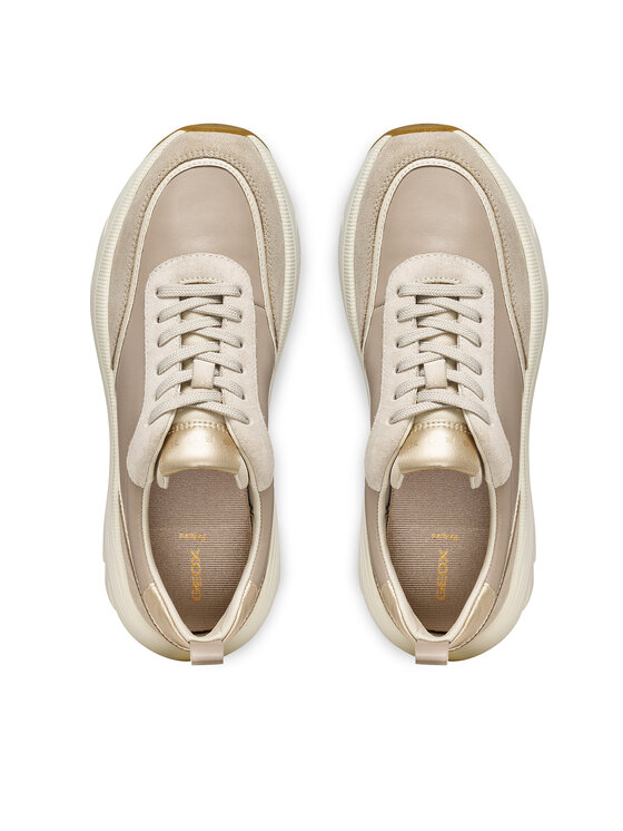 Geox Geox Sneakersy D Diamanta D66UFA 09B22 C0084 Beżowy