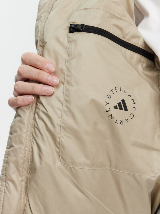 adidas by Stella McCartney adidas by Stella McCartney Kurtka zimowa Winter JI5198 Beżowy Loose Fit