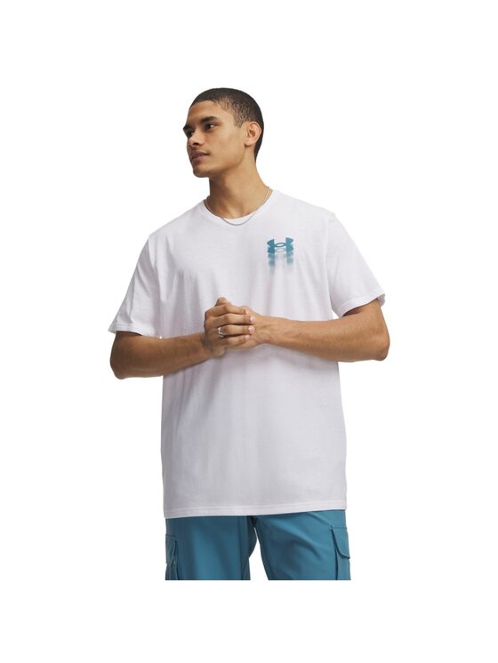 Under Armour Under Armour T-Shirt 6009245 Biały Oversize