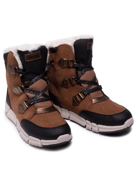 Geox Geox Śniegowce J Flexyper G.B Abx A J16APA 022FU M Brązowy