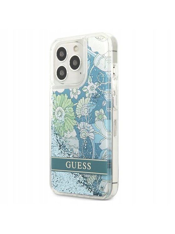 Guess Guess Etui na telefon Liquid Glitter Kolorowy