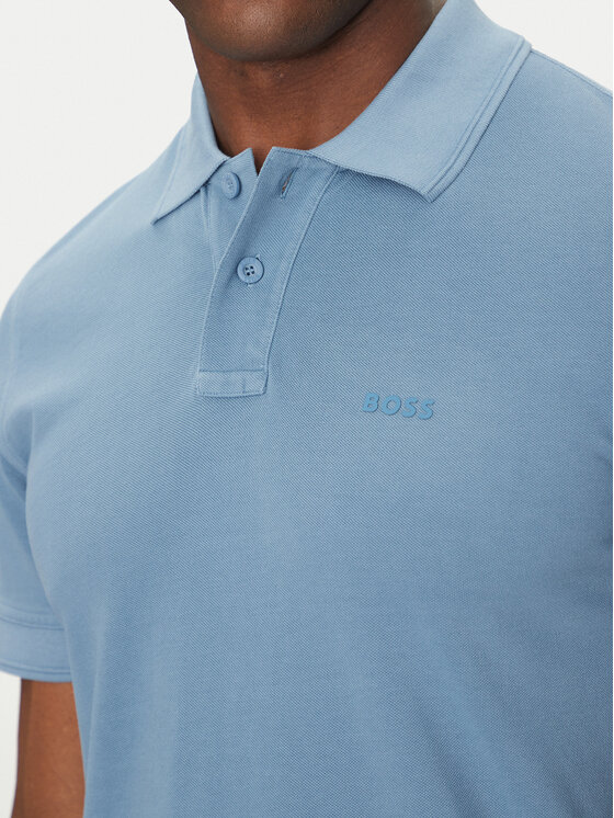 BOSS BOSS Pólóing Prime 50507813 Kék Regular Fit